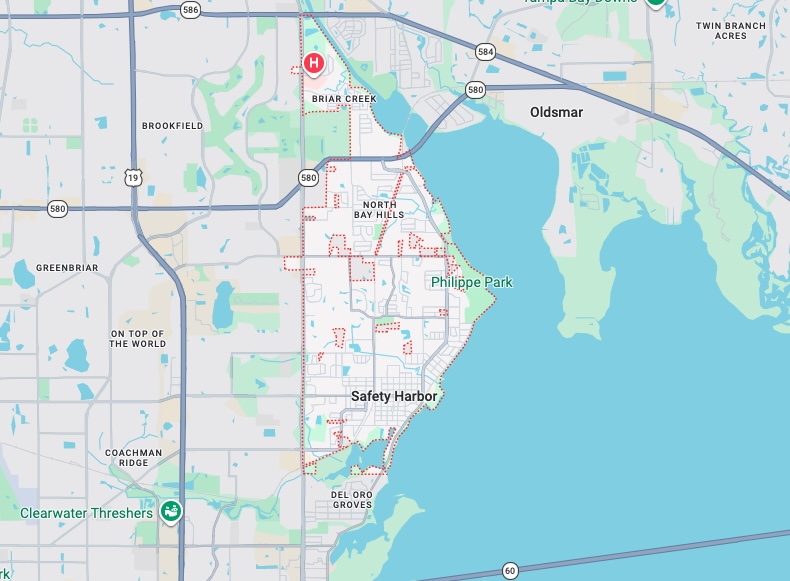 Precision Garage Door Service® of Safety Harbor map